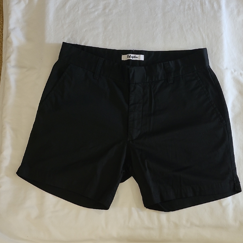 ESTEPOBA Women's Black Shorts Size 6/28